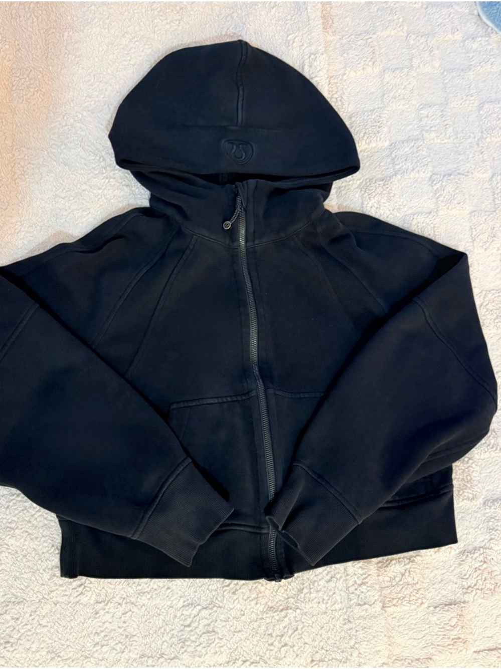 Lululemon Black Full Zip Scuba Jacket